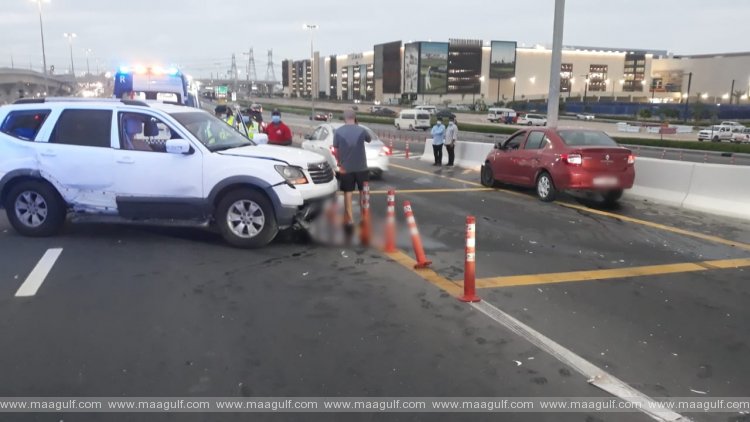One dead, 12 injured in Separate Traffic Accidents in Dubai on Wednesday